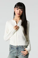 Chandail-cardigan à glissière