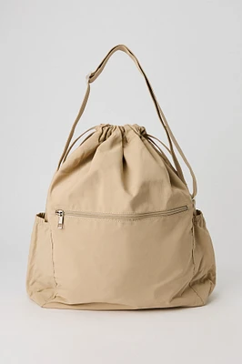 Sac à bandoulière avec barillet