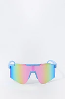 Lunettes de soleil avec verres arc-en-ciel