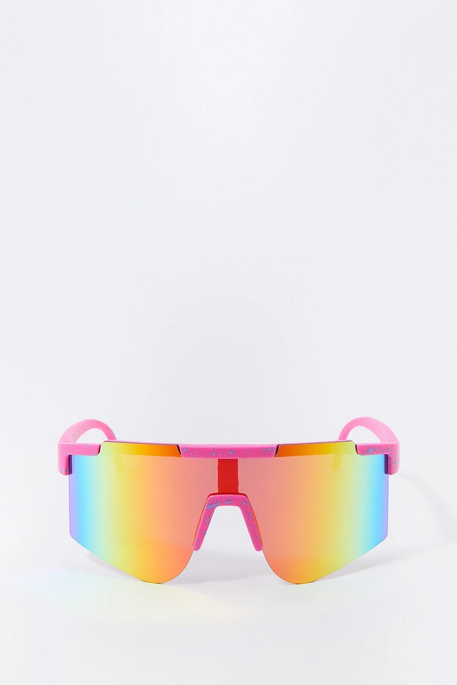 Lunettes de soleil avec verres arc-en-ciel