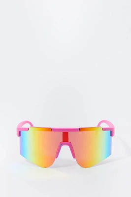 Lunettes de soleil avec verres arc-en-ciel
