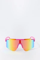 Lunettes de soleil avec verres arc-en-ciel
