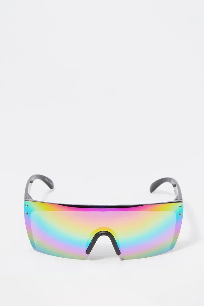 Rainbow Shutter Shades Mustache Sunglasses | Shutter Shades Bulk