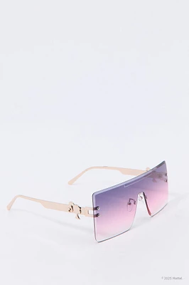 Lunettes de soleil Barbie™ surdimensionnées sans monture