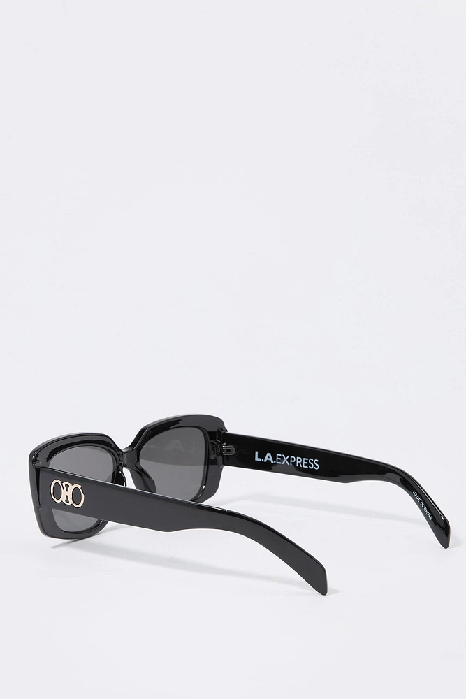 Lunettes de soleil surdimensionnées