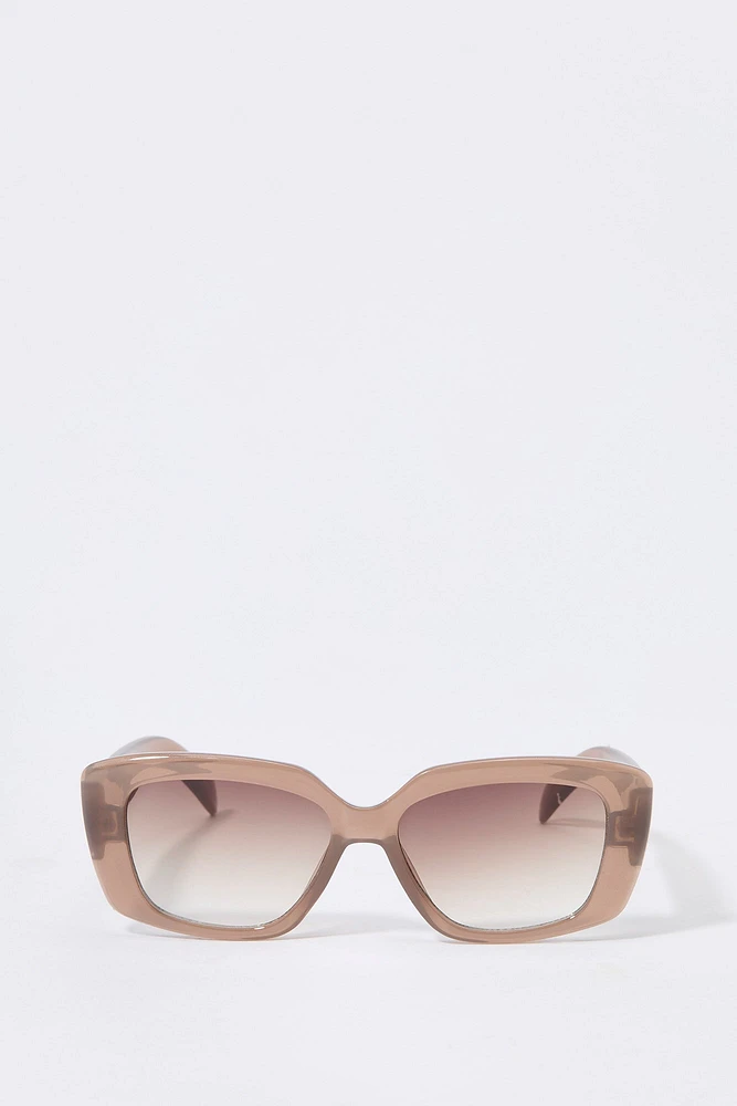 Lunettes de soleil surdimensionnées