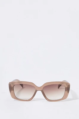 Lunettes de soleil surdimensionnées