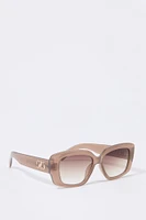 Lunettes de soleil surdimensionnées