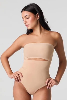 Tanga gainante invisible à taille haute