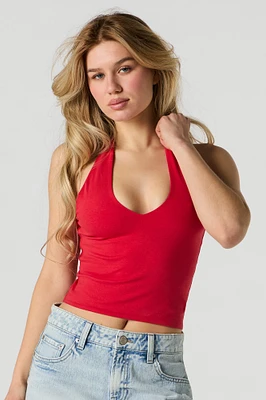 Solid Halter Top