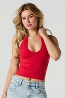 Solid Halter Top