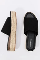 Platform Rope Sandal