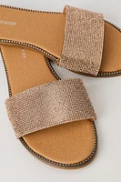 Rhinestone Slide Sandal