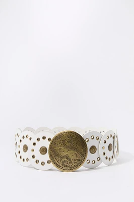 Vintage Eyelet Belt