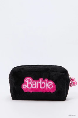 Trousse de maquillage Barbie™ en similifourrure