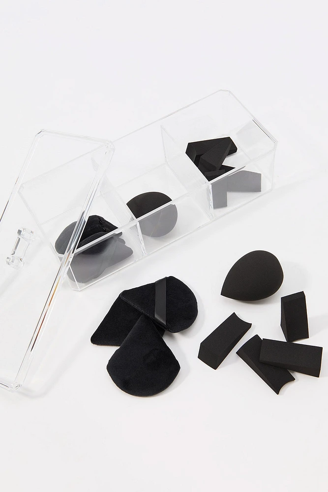 Ensemble d'éponges à maquillage (16 pièces