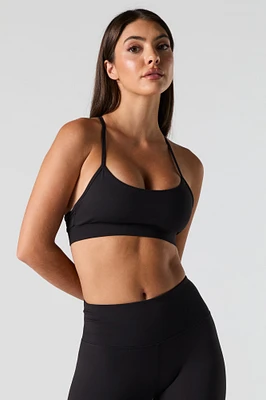 Soutien-gorge de sport à encolure ronde Active