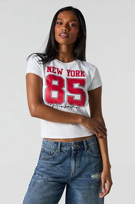 T-shirt à imprimé New York
