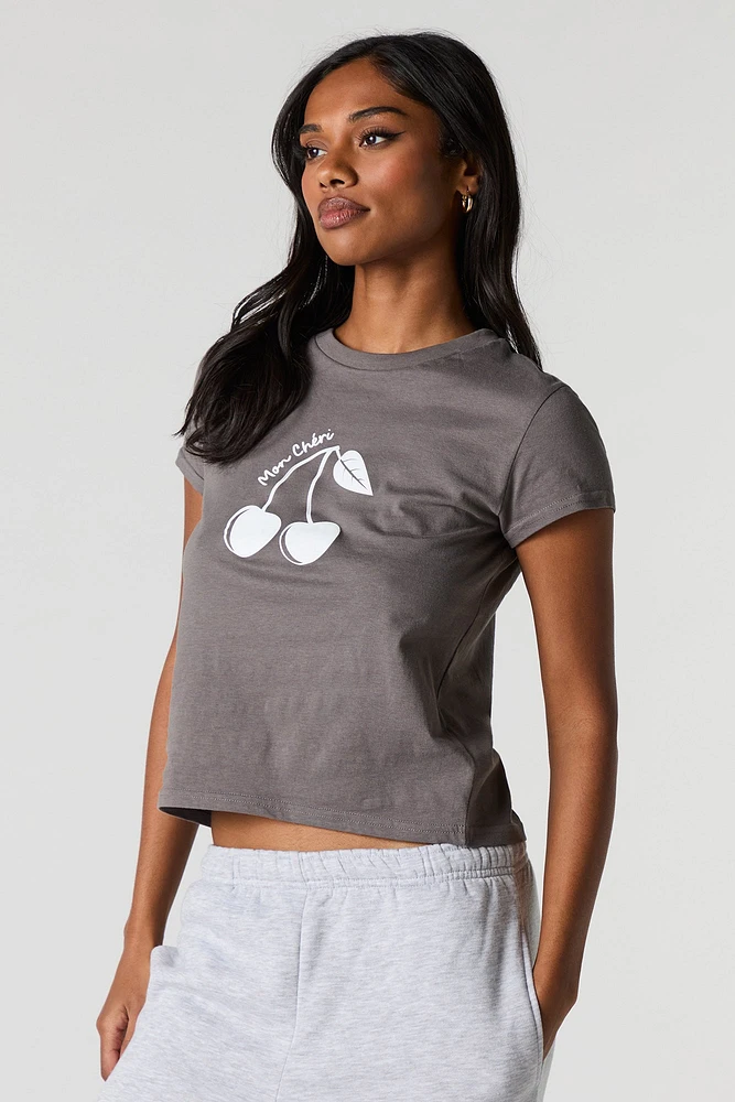 T-shirt à imprimé Mon Chéri