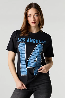 T-shirt à imprimé Los Angeles