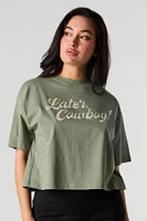 Western Graphic Boxy T-Shirt