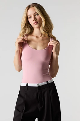 Contour Scoop Neck Sleeveless Bodysuit