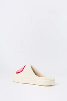 Happy Face Sherpa Slipper
