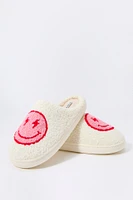Happy Face Sherpa Slipper
