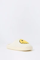 Happy Face Sherpa Slipper