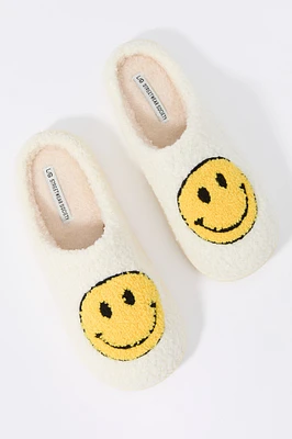Happy Face Sherpa Slipper
