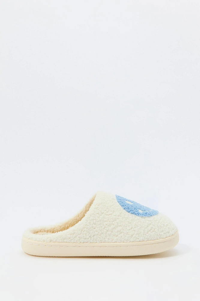 Happy Face Sherpa Slipper