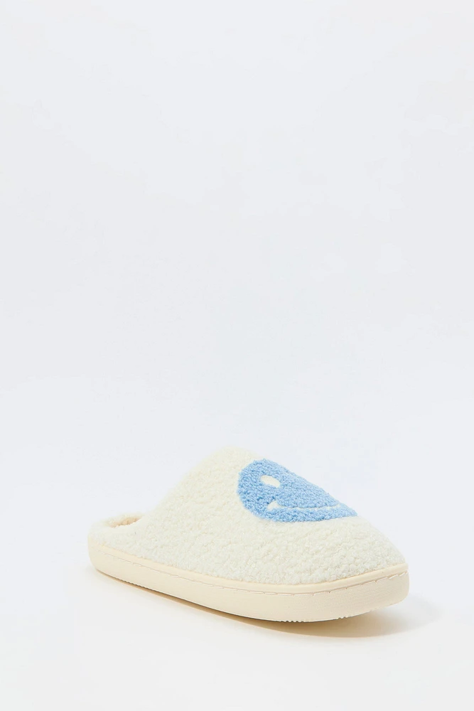 Happy Face Sherpa Slipper