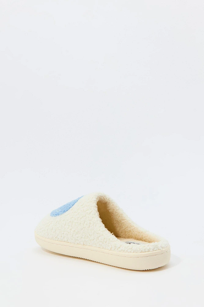 Happy Face Sherpa Slipper
