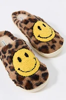 Happy Face Sherpa Slipper