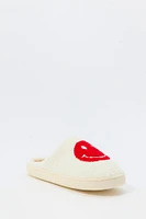 Happy Face Sherpa Slipper