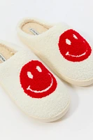 Happy Face Sherpa Slipper