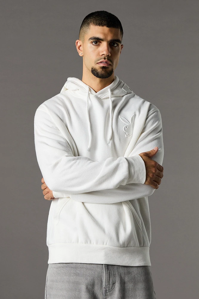 Playboy Embossed Fleece Hoodie