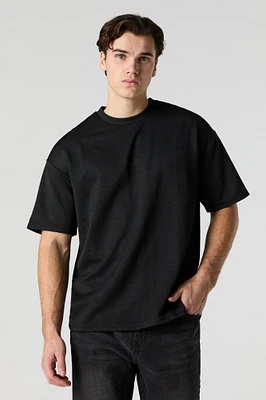 Geo Textured Relaxed T-Shirt