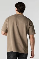 Geo Textured Relaxed T-Shirt