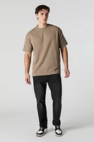 Geo Textured Relaxed T-Shirt