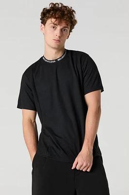 Relentless Jacquard Knit Textured T-Shirt