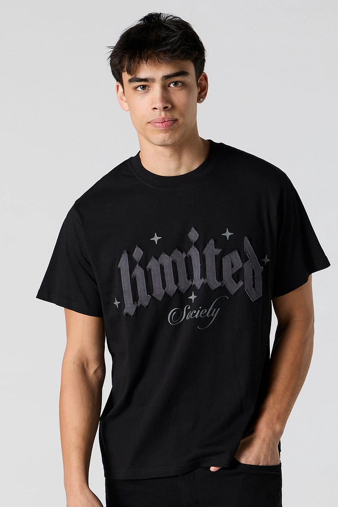 T-shirt à imprimé Limited Society