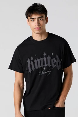 T-shirt à imprimé Limited Society
