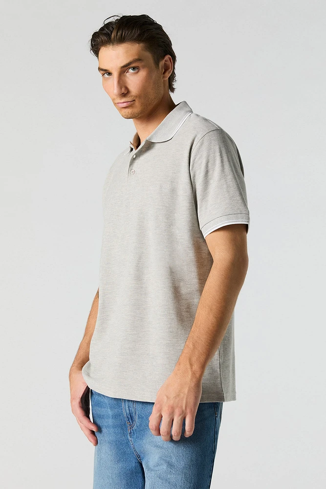 Embroidered Polo T-Shirt