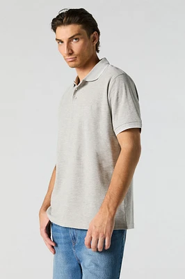 Embroidered Polo T-Shirt