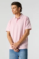 Embroidered Polo T-Shirt