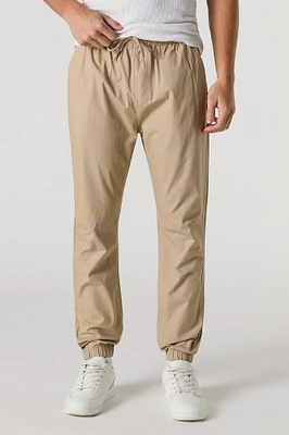 Jogger classique en popeline