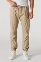 Jogger classique en popeline