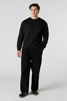 Pantalon cargo classique à taille coulissante