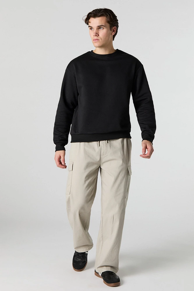 Pantalon cargo classique à taille coulissante